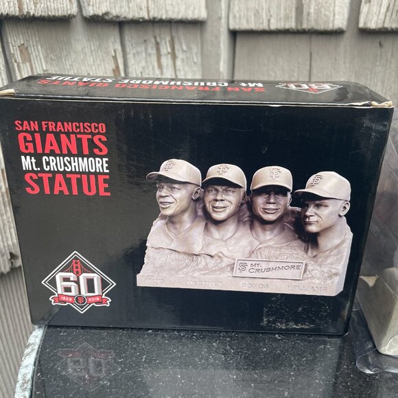 San Francisco Giants Mt. Crushmore Statue MLB New Open Box - Picture 4 of 4